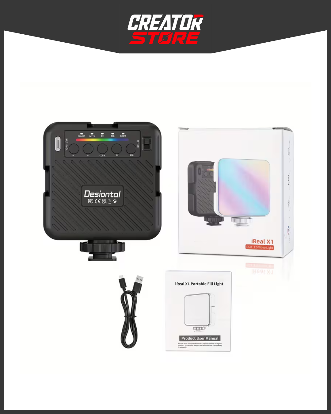 CreatorStore™ RGB Pocket Light